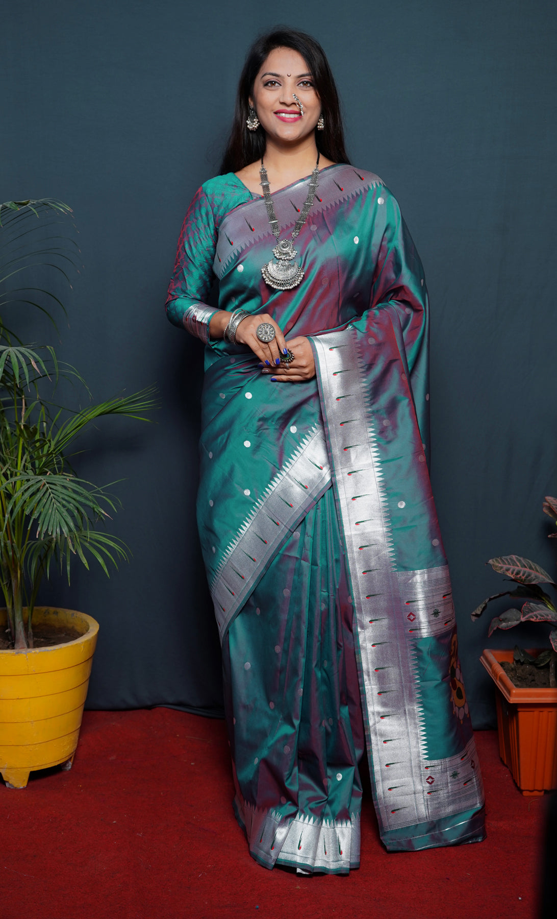 Latest Paithani Saree collection | Buy paithani sarees online | Kolour