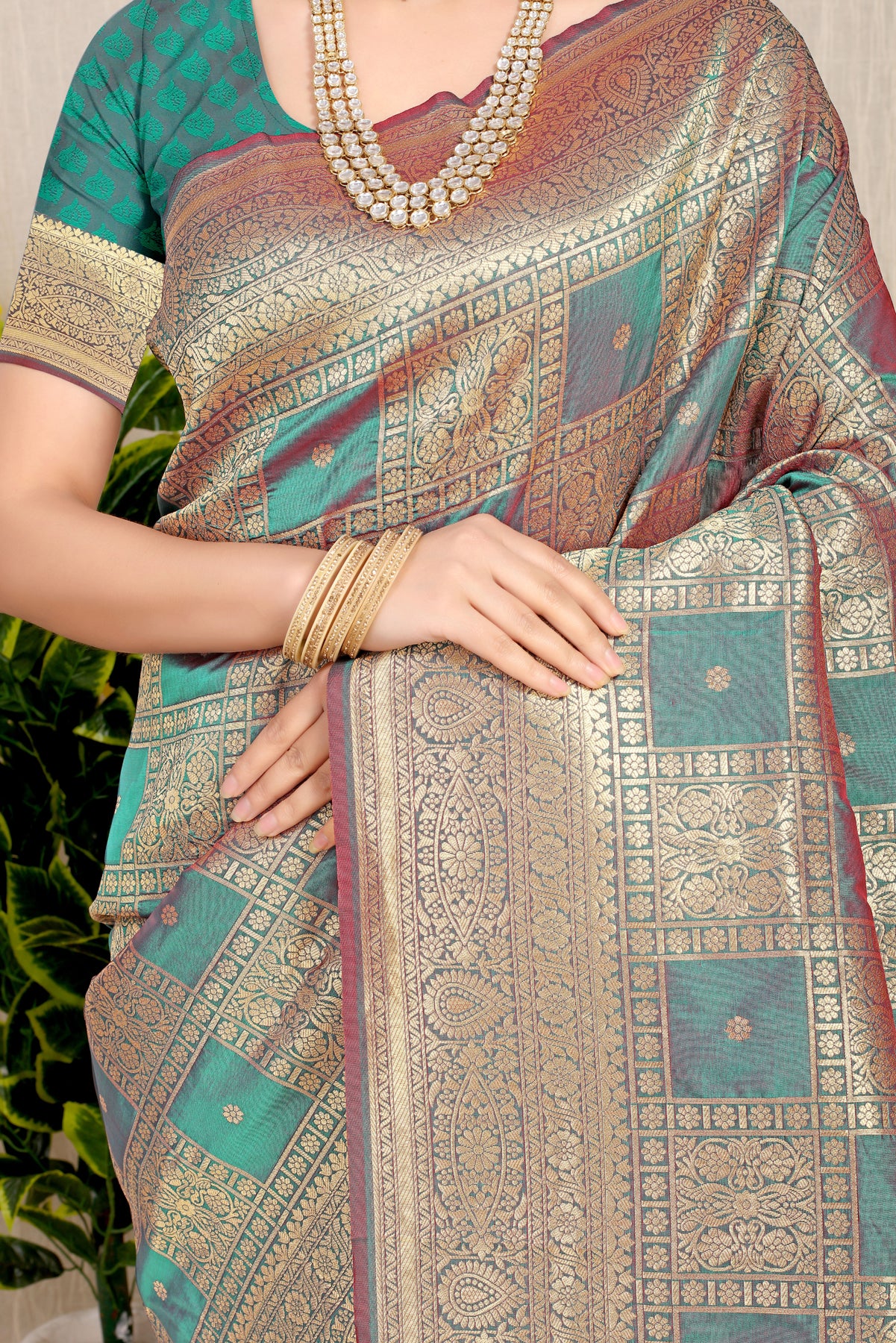 Rama Pattu Kanjivaram Silk Saree